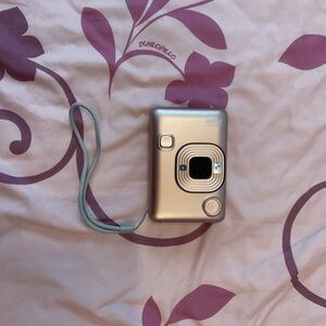 Fujifilm Rose Gold Pink LiPlay Instant Camera